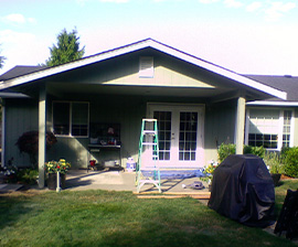Porch addition project