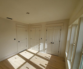 Sheetrock doors and trim project