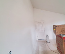 Vaulted ceiling construction project